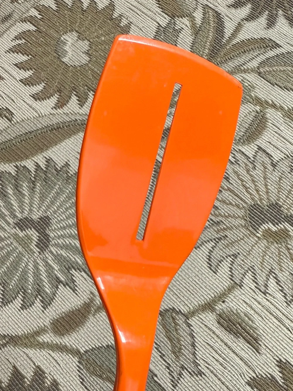 3 Vintage Cooking Utensils Plastic Orange Serving Kitchen Foley